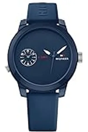 Tommy Hilfiger Reloj Analógico de Cuarzo para Hombre con Correa en Silicona Marino - 1791325