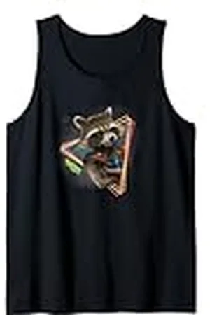 Marvel Guardians Of The Galaxy Vol.2 Neon Rocket Camiseta sin Mangas
