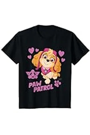 Paw Patrol Niños - Skye Corazones Camiseta