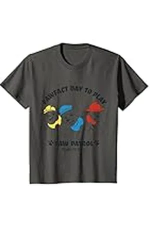 Paw Patrol Niños - Chase Marshall Rubble Pawfact day to play Camiseta