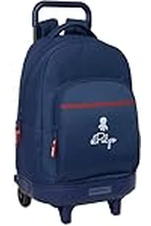 Safta EL PULPO - Mochila Grande con Ruedas, Compacta, Extraíble, Ideal para Niños de Diferentes Edades, Cómoda y Versátil, Calidad y Resistencia, 33x22x45 cm