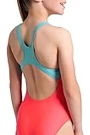Arena Bañador Feel para niña Logo Swim Pro Back, 6 Años-7 Años