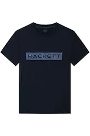 Hackett HS Hackett tee Camiseta, Marino, XS para Hombre