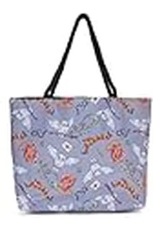 Harry Potter Gryffindor Hedwig - Bolsa de viaje con estampado completo, color gris, , Talla única