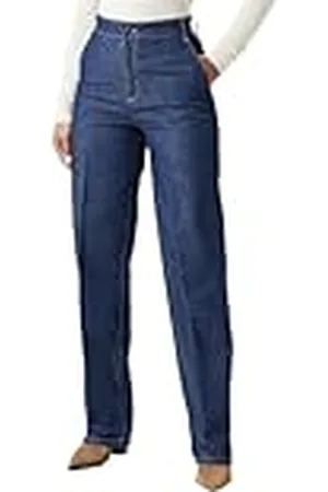 Benetton Pantalone 42cldf041, Jeans Mujer, Azul (Denim 905), 40