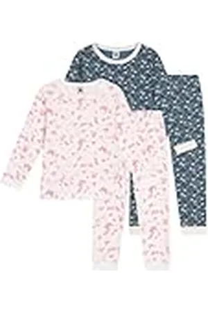 Petit Bateau A0BSN Pijamas De Manga Larga Niñas 5 Años