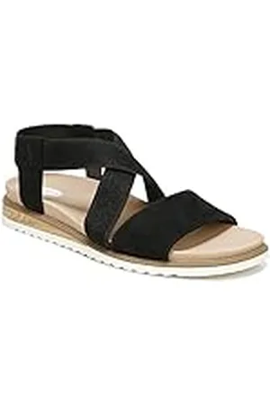 Scholl Sandalias Islander planas con tiras para mujer, , 40 EU