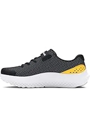 Under Armour UA BGS Charged Rogue 4, Zapatillas para Correr, Black/Black/Black, 36.5 EU