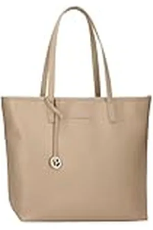 Pepe Jeans Elia Bolso Tote Portátil 15,6 Pulgadas Beige 34X32X14 cms Piel sintética by Joumma Bags