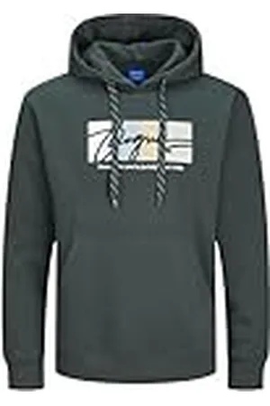 JACK & JONES JACK&JONES Sudadera Jorportland Block Branding Hood Capucha, , XL para Hombre