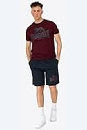 Lonsdale London Conjunto de camiseta y pantalones cortos para hombre de ajuste normal MAIST, , L
