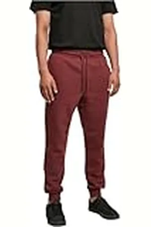 Urban classics Pantalón Chandal Básicos, Pantalones Deportivos Hombres Joggers, Ajuste Normal, Puños Elásticos, Distintos Colores, Tallas XS - 5Xl