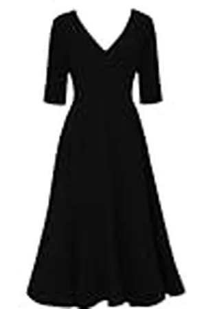 Swing Sally_Czarna Vestido de cóctel, , 36 Mujeres