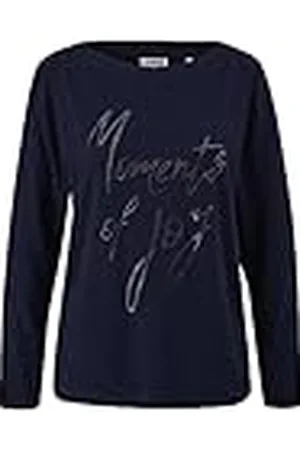QS by s.Oliver 2136108 Camiseta de Manga Larga, , 42 para Mujer