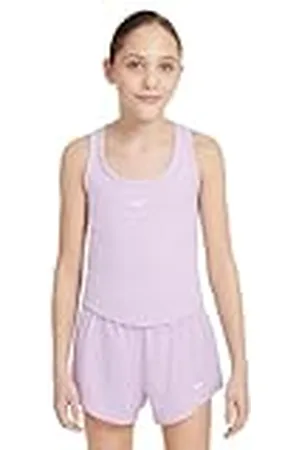 Nike One Fitted Dri-Fit FZ5598-537 FZ5598-537 - Camiseta de Tirantes para niños Mayores (niñas), Color Blanco