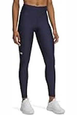 Under Armour Tech HiRise Legging - MD - MD - Azul Marino Lavado/Blanco