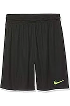 Nike YTH League Knit Short NB Sport Shorts, Unisex niños, Black/Black/(Volt), M