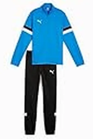 PUMA Chándal Teamrise Jr, Ignite Blue Black, 152 para Niños