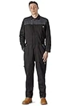 Dickies Hombre, Mono de manga larga Everyday, GRIS NEGRO, M