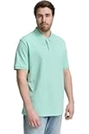 TOM TAILOR 1044827 Polo, 37105-Verde Menta Brillante, 4XL Hombres
