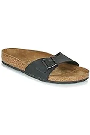 Birkenstock Madrid Birko Flor, Zuecos Hombre, Negro, 43 EU