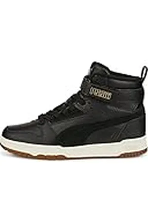 PUMA RBD Game WTR Jr, Zapatillas, Multicolor Black Black Team Gold, 38.5 EU