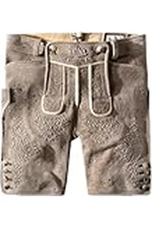 Stockerpoint Trachtenlederhose Königsstein Pantalones de Piel para Traje Region, , 52 Hombres