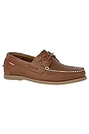 Chatham Galley II, Náuticos Hombre, Marrón (Dark Tan 001), 43 EU
