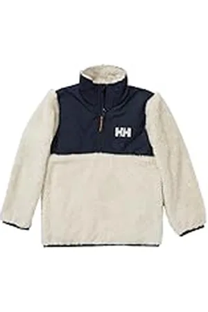 Helly Hansen K Champ 1/2 Zip Midlayer, Camisa Niños, Crema, 4