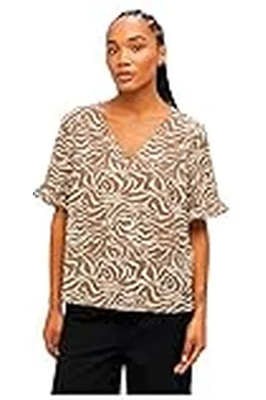 Object Objseline S/S Top Noos Camiseta, , 38 para Mujer