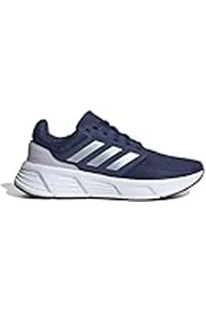 adidas Galaxy 6 Shoes, Zapatillas para Correr Mujer, Dark Blue/Silver Met/Silver Dawn, 37 1/3 EU