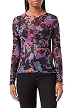 QS by s.Oliver Q/S by Camiseta de Manga Larga, , M para Mujer