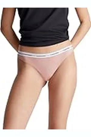 Calvin Klein Thong 000Qd5043E Tanga para Mujer, , XL