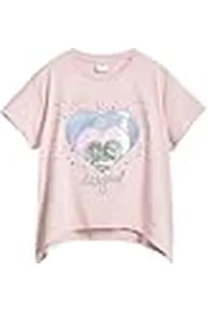 Desigual Camiseta corazón strass