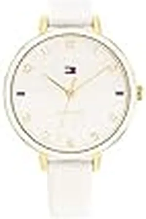 Tommy Hilfiger Reloj Analógico para Mujeres de Cuarzo con Correa en Cuero 1782582