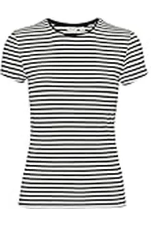 VERO MODA Vmines Fiona SS O-Neck Top VMA Noos Camiseta, , XS para Mujer