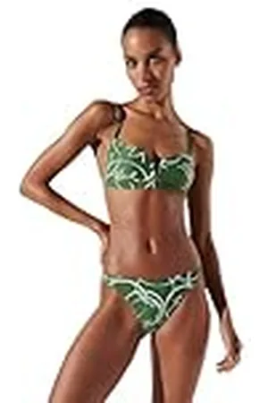 Karl Lagerfeld Karl Circle Brazilian Bottom Bikini Bottoms, , XL para Mujer
