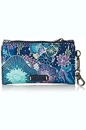 Sakroots Eco-Twill Encino Essential - Cartera para Mujer, Color Azul Marino, Talla única