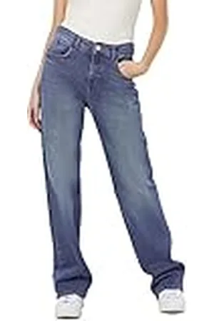 Noisy May Nmyolanda NW Wide Jeans Az308mb Noos Solid, , 28W / 30L para Mujer