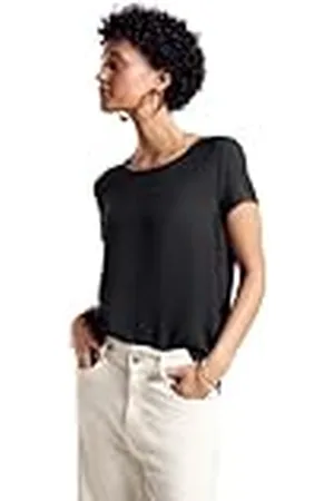 Street one A321755 Camiseta de Mezcla de Materiales, Women