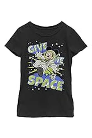 Disney Mickey Mouse Give Me Space Astronauta Girls - Camiseta, , XS