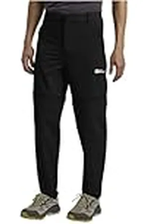 Jack Wolfskin Hikeout Zip Off Pants M Pantalones para Senderismo, , 52 Lang Hombres
