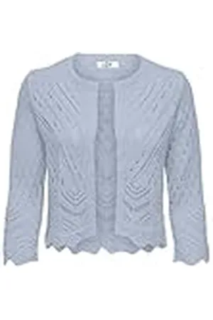 JDY Sun 3/4 Cropped Cardigan Knt Noos Ganchillo, , XXL para Mujer