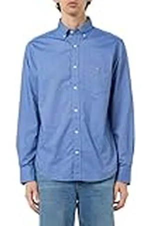 GANT Reg Classic Oxford Shirt Camisa, Color Azul, XXXL Hombres