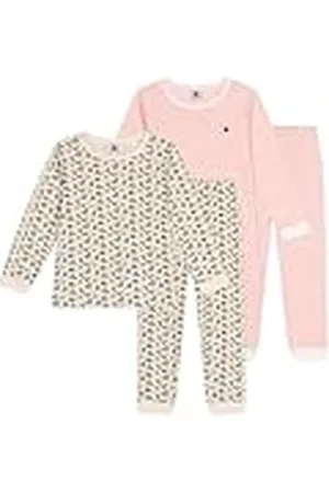 Petit Bateau A0BSM Pijamas De Manga Larga Niñas 4 Años