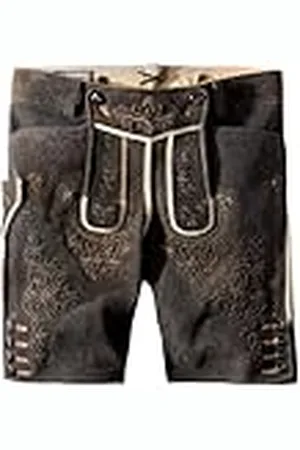 Stockerpoint Trachtenlederhose Königsstein Pantalones de Piel para Traje Region, , 56 Hombres