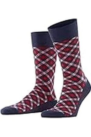 Falke Smart Check M SO algodón estampado 1 par, Calcetines Hombre, , 39-42