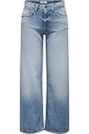 ONLY Onlhope Low Waist Wide Dnm Tai194 Noos, Denim , 29W x 34L Mujeres