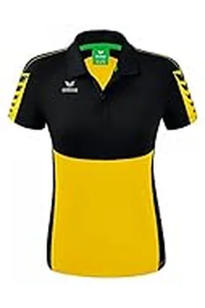 Erima Mujer Six Wings Camisa Polo, Amarillo, 38