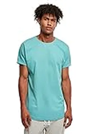 Urban classics Camiseta de Manga Corta Hombre, Cristal, XL